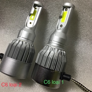 Đèn C6 gắn xe máy loại xịn sáng mạnh