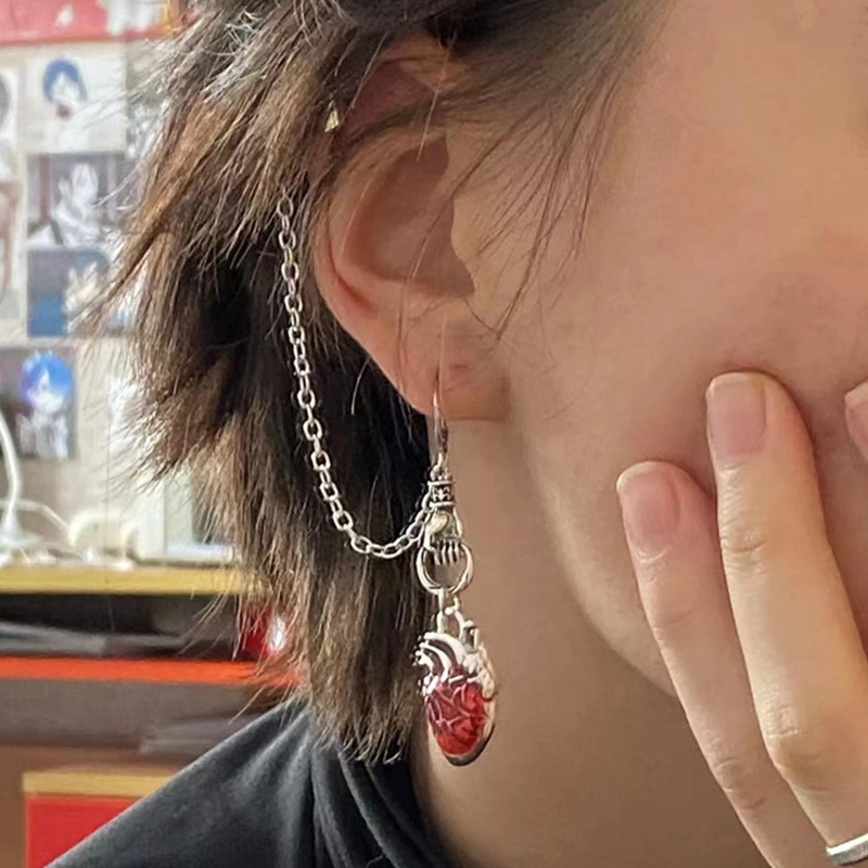 Bông Tai Dáng Dài Không Đối Xứng Thiết Kế Tinh Tế Thời Trang Cho Nữ