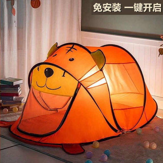 Lều dành cho trẻ em trong nhà và ngoài trời chơi đồ công chúa bé gái cô gấp ngôi lớn bể bóng đại dương
