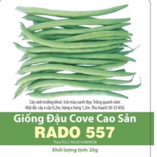 Hạt giống đậu cove cao sản