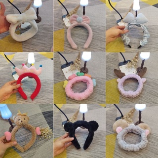 Băng đô cài tóc chất liệu vải bông thời trang thanh lịch Hàn Quốc