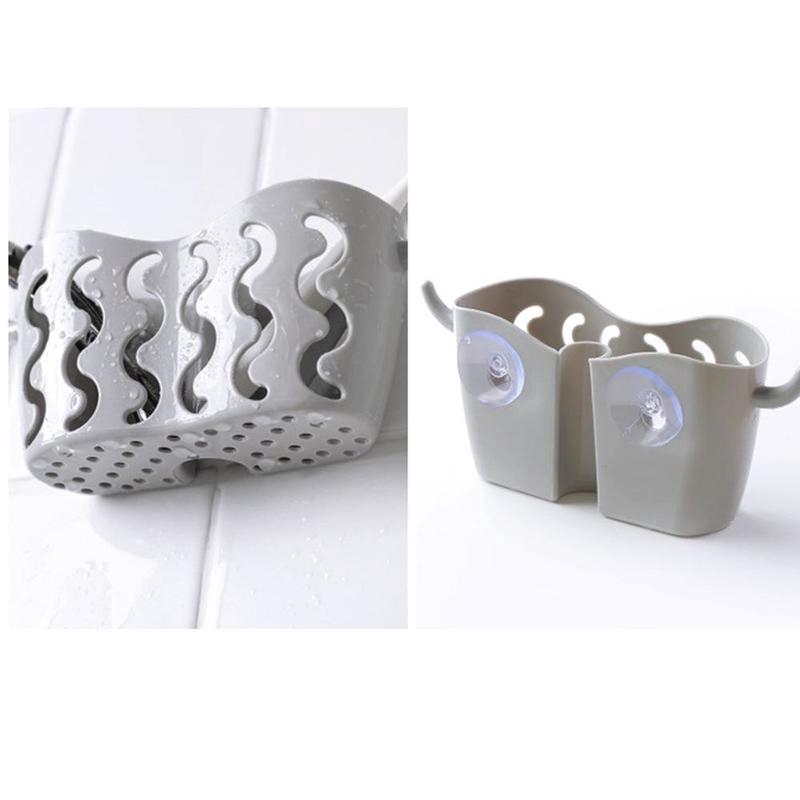 Giá Đựng Đồ Đa Năng Có Cốc Hút Gắn Tường Tiện Lợi