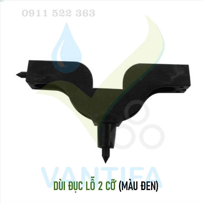 DÙI ĐỤC LỖ 2 CỠ - DÙNG CHO KHỞI THỦY ỐNG 3x5, 4x7, 5x7