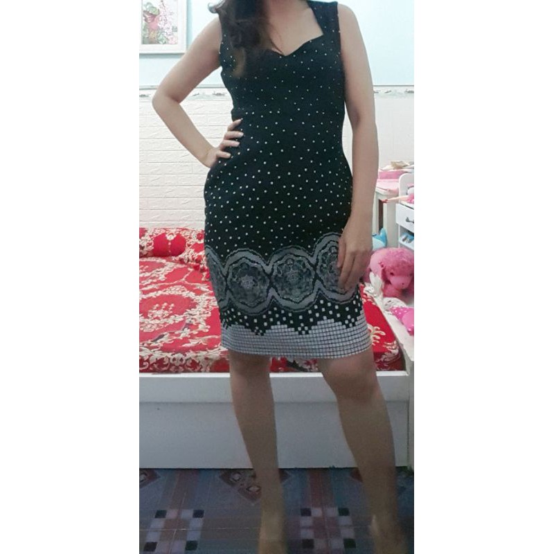 Thanh lý đầm body ôm thun size  dưới 50k