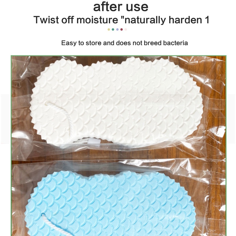 Bông Tắm Tẩy Tế Bào Chết Làm Sạch Da Mềm Mại Dành Cho Người Lớn Và Trẻ Em