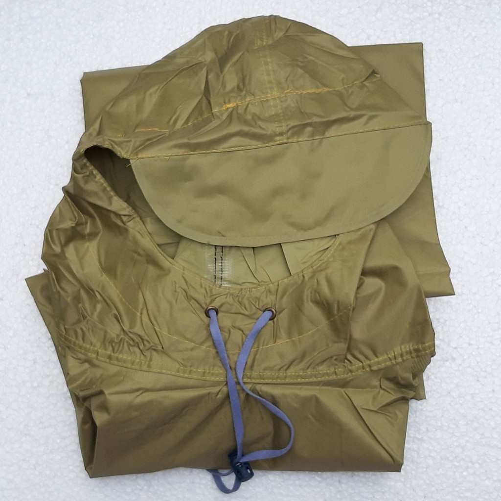 Áo Mưa Vải Dù Xẻ Tà Cánh Dơi Hàng Cao Cấp Xuất Khẩu 1m4