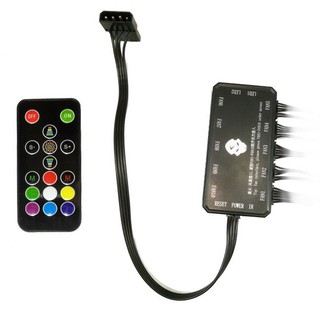 Bộ Hub + Remode chỉnh fan RGB