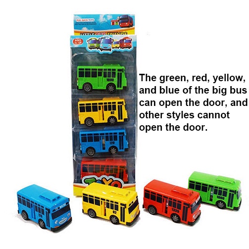 Set 9 Xe Buýt Đồ Chơi Tayo Cho Bé