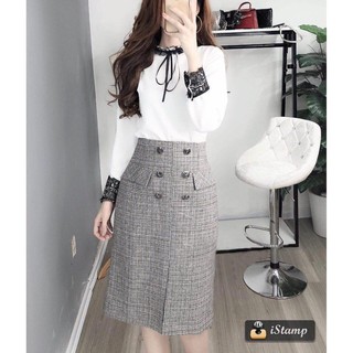 Set vest nữ trẻ trung thanh lịch quý phái