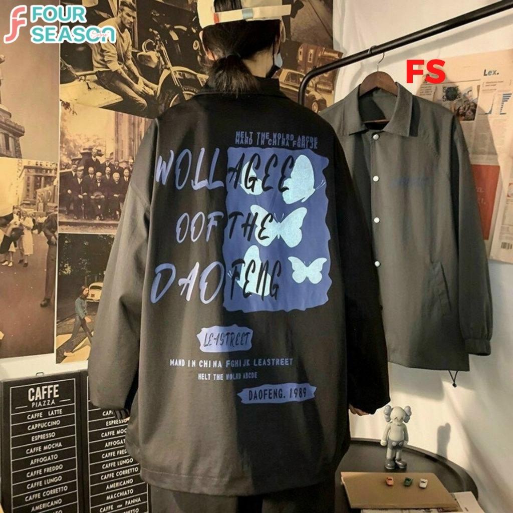 Áo khoác dù unisex form rộng LEASTREET AKD03 4S ulzzang Hàn Quốc chống nắng streetstyle rẻ đẹp