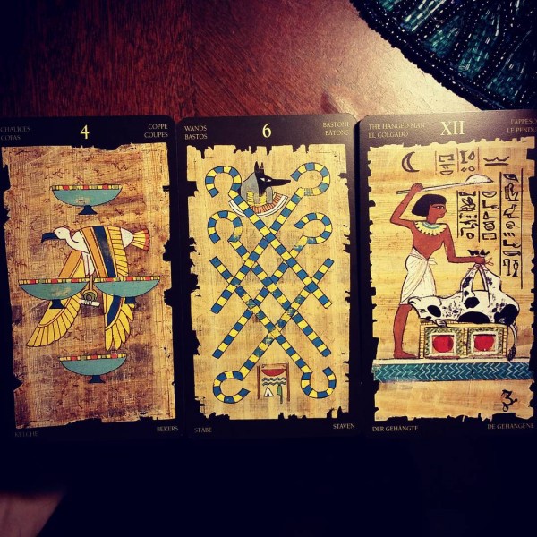 Bộ bài Egyptian Tarot H4
