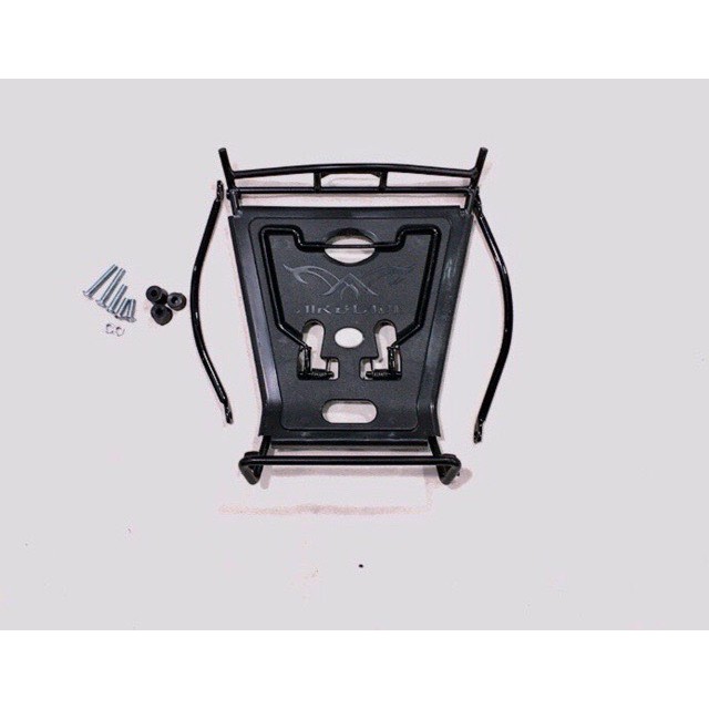 [Hàng vũ trụ 10 ly sịn]  - Baga giữa AirBlade 2020 inox, màu đen, phủ sơn tĩnh điện