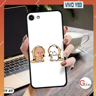 Ốp Vivo Y83 lưng nhám - ngộ nghĩnh