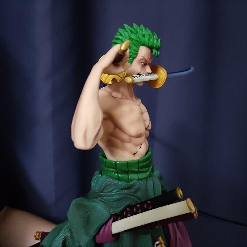 Mô hình Zoro 38cm có đế siêu to 2 đầu -Mô hình Zoro Onepiece