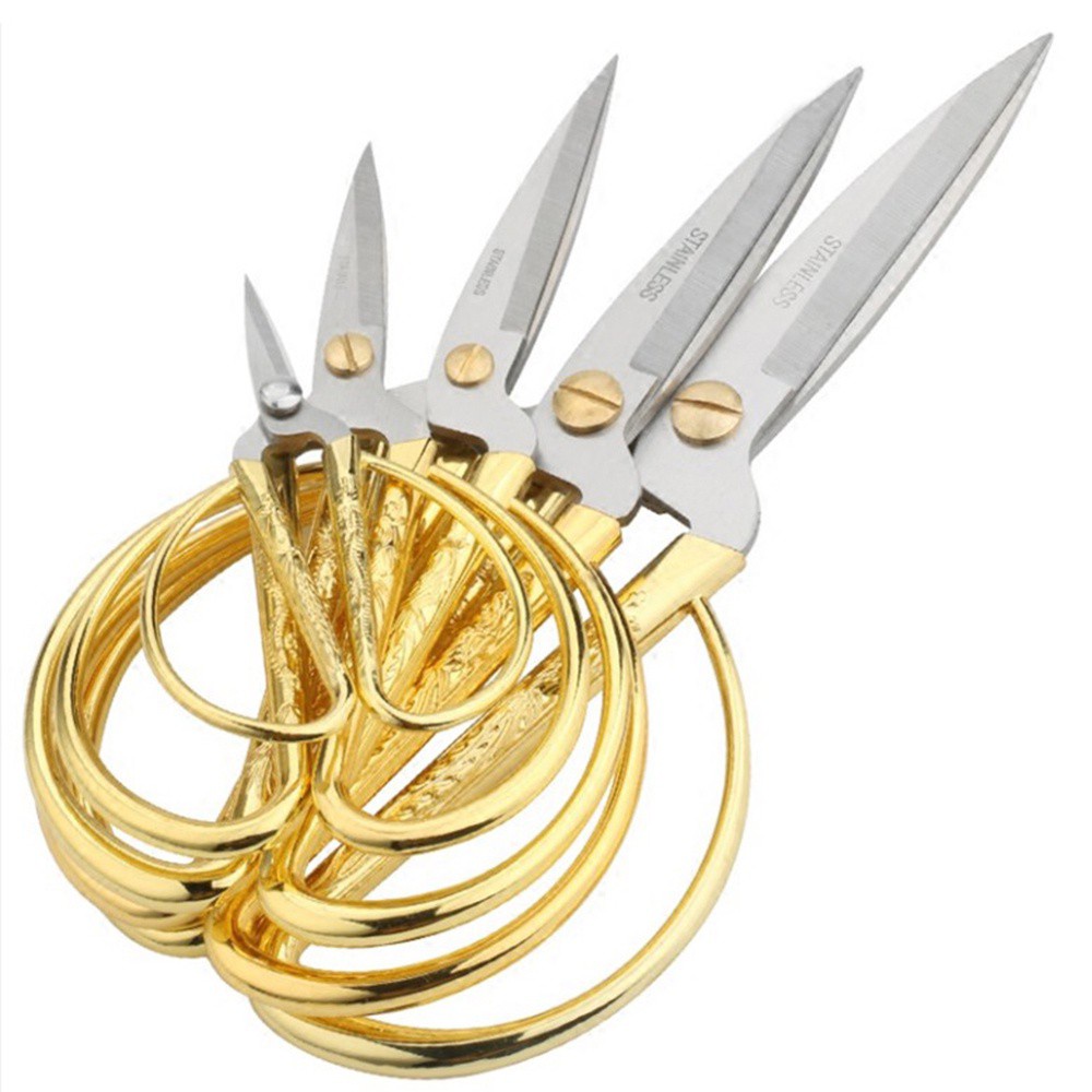 Kéo Cắt Vải Bằng Thép Không Gỉ 6 Kích Cỡ Tiện Dụng