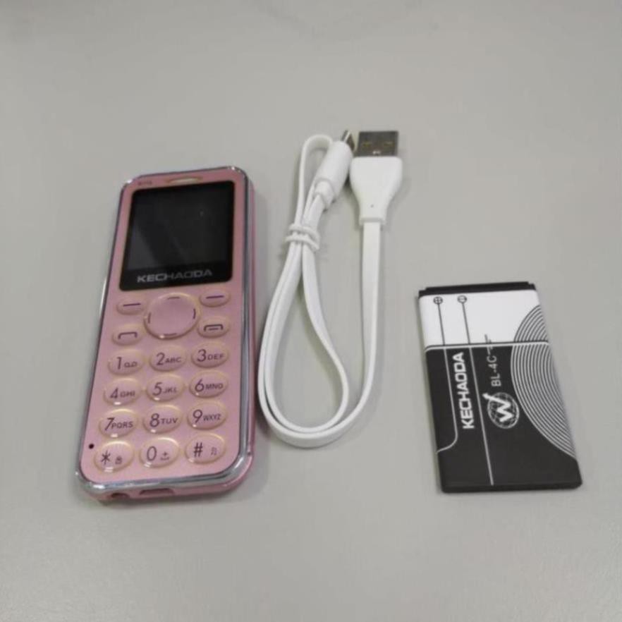 Điện thoại mini siêu mỏng Kechaoda K115 🍁 FREESHIP 🍁 2 sim 3 sóng siêu nhỏ gọn, siêu đẹp, full box - BH 12 tháng | BigBuy360 - bigbuy360.vn