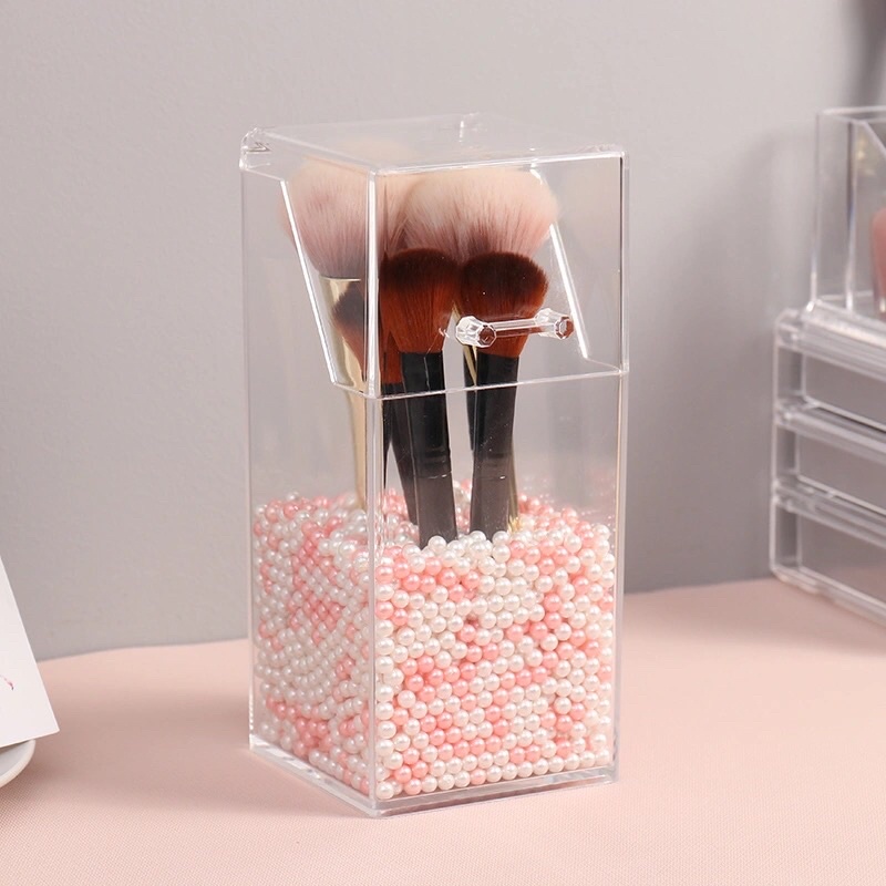 Hộp đựng cọ mica trong suốt