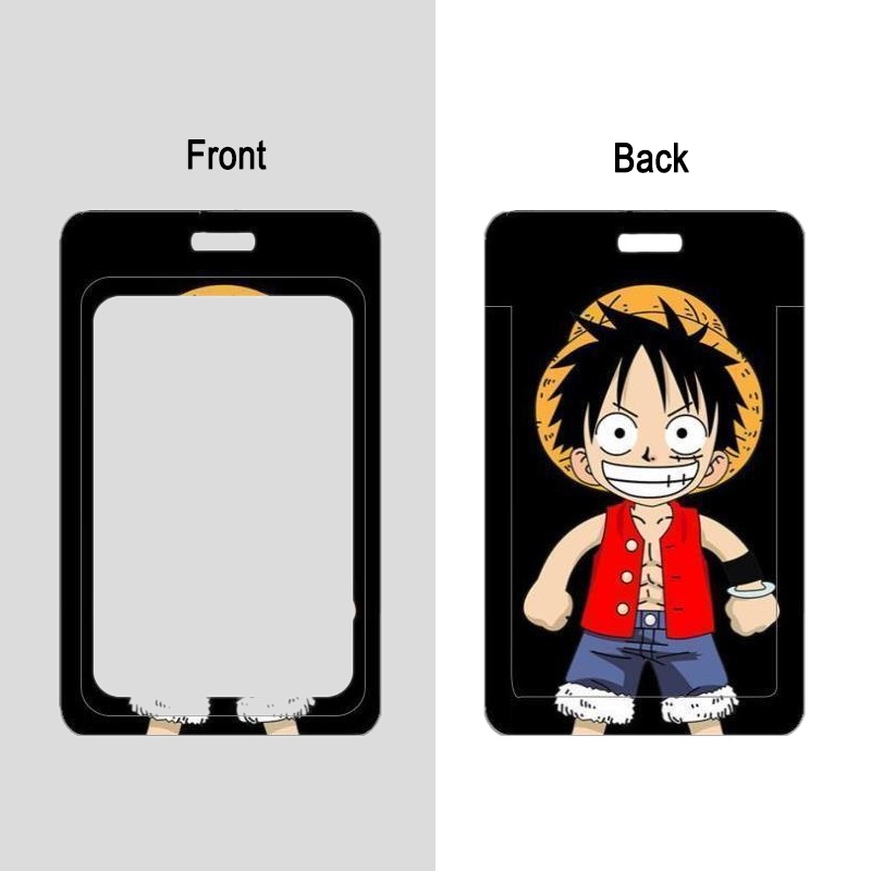 Dây Đeo Thẻ ID/Móc Khóa In Hình Nhân Vật Luffy Trong One Piece