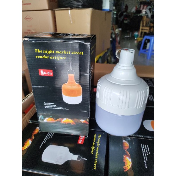 búp sạc tích điện phi 120mm 2 pin loại to sáng mạnh