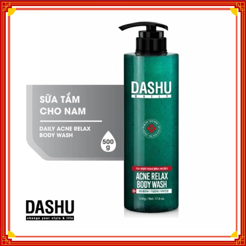 Sữa tắm Cho Nam Daily Acne Relax 500ml