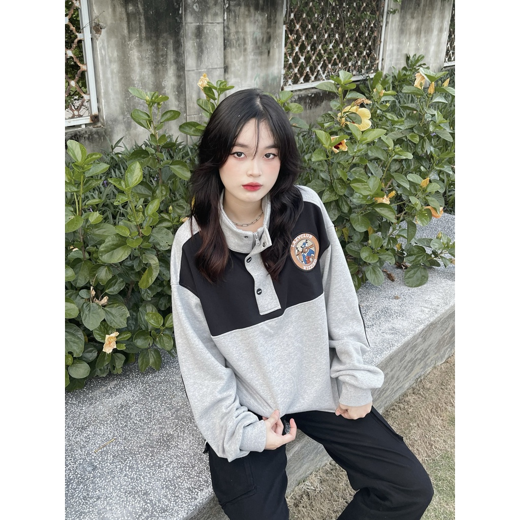 Áo Halfzip EMAS Grizzle Halfzip/Grey