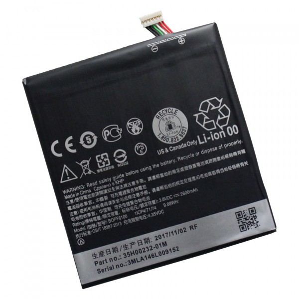 Pin zin cho HTC Desire 820 820U 820G, Desire 826 BOPF6100 - 2600mAh