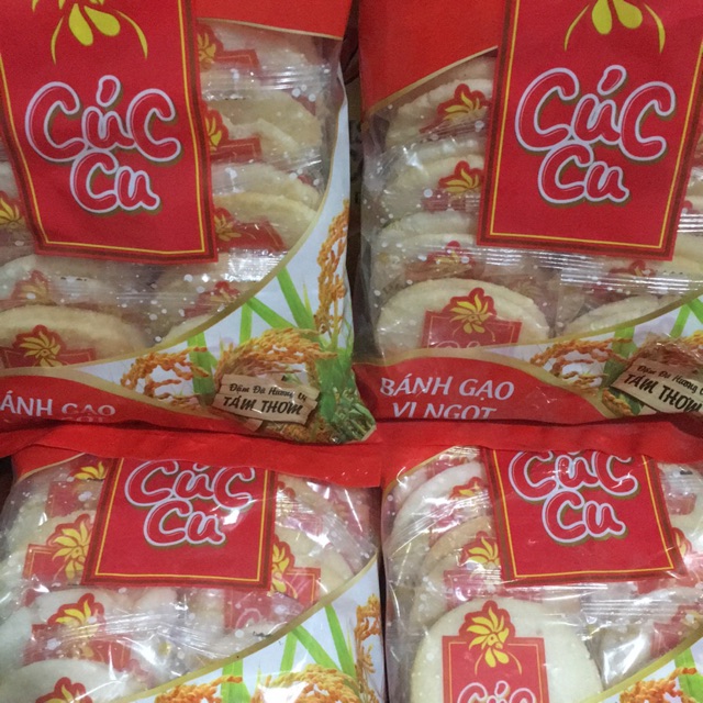 Bánh gạo Cúc Cu vị ngọt