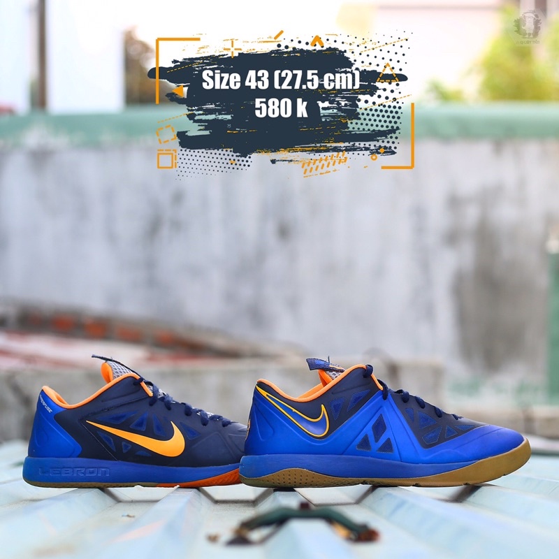 giày chính hãng đã qua sử dụng (nike lebron drops st ii also)