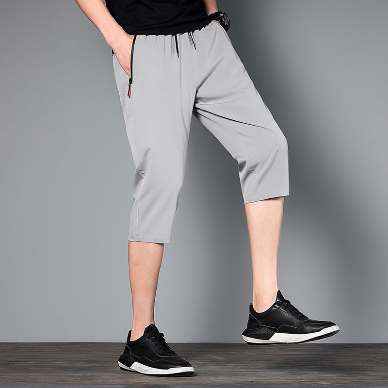 Quần Lửng Thể Thao Nam Chất Liệu Nhanh Khô