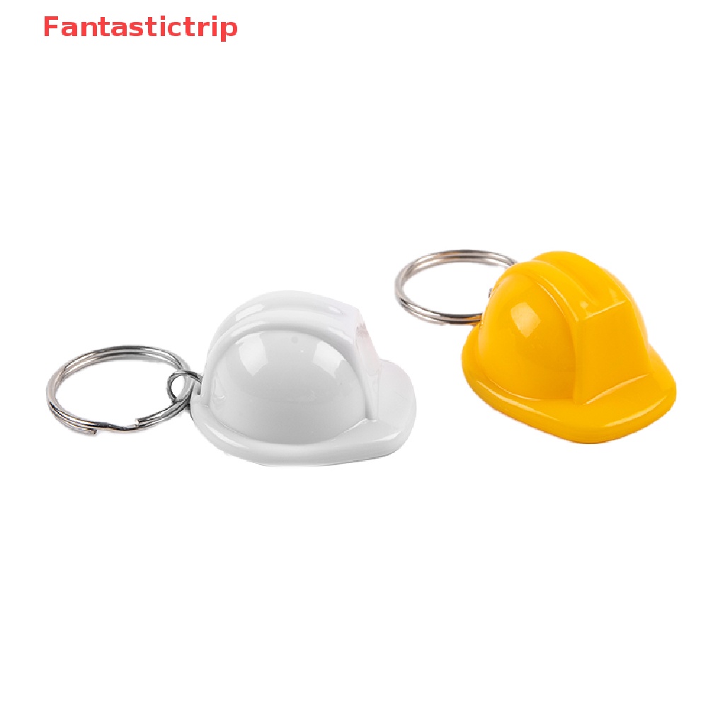 [Fantastictrip] Móc Khóa Mũ Bảo Hiểm Mũ Bảo Hiểm Cứng An Toàn Sáng Tạo Làm Quà Tặng Trang Sức