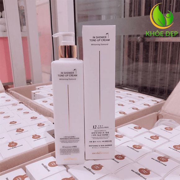 [CHÍNH HÃNG] Sữa Tắm Truyền Trắng Medifferent In Shower Tone Up Cream 300ml Hàn Quốc