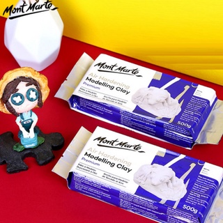 Đất Sét Tự Khô Trắng  Mont Marte và dụng cụ