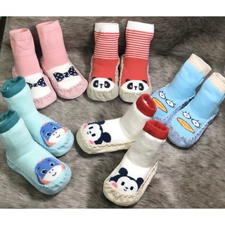Tất giày tập đi cổ cao cho bé