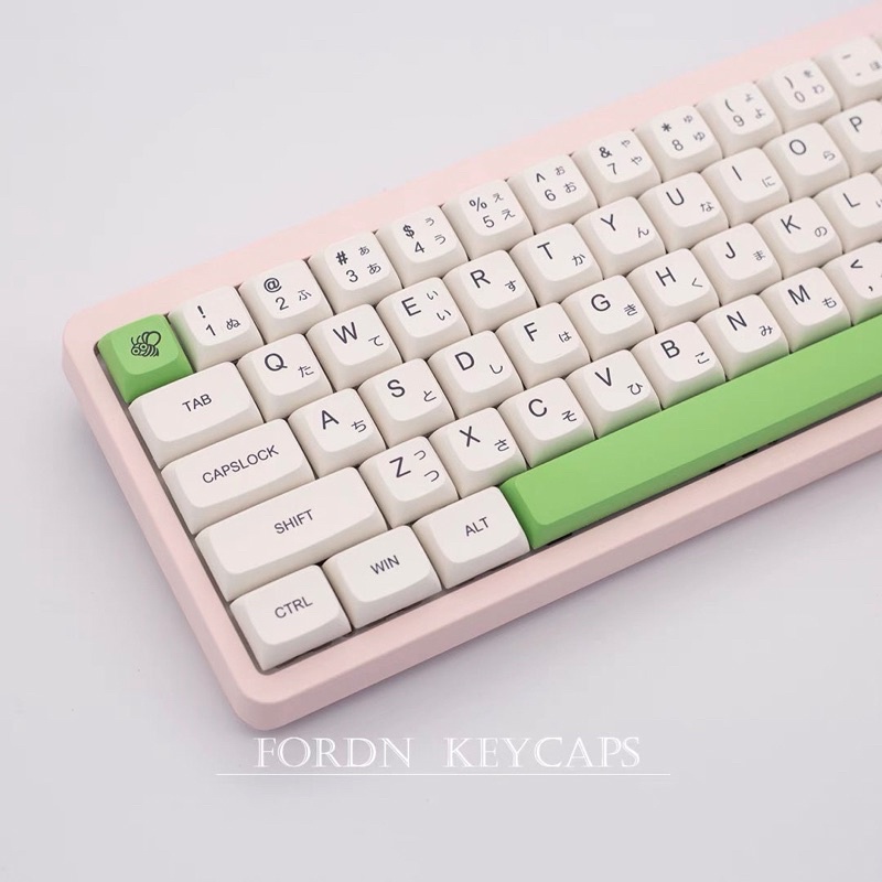 Keycaps PBT XDA Avocado 137 Phím , Nút dành cho bàn phím cơ