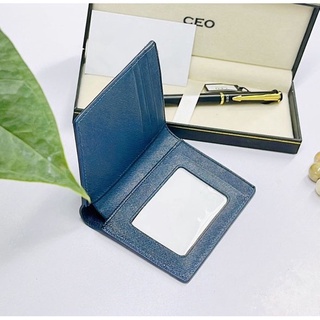 Ví nam dáng đứng chất liệu da bò thật