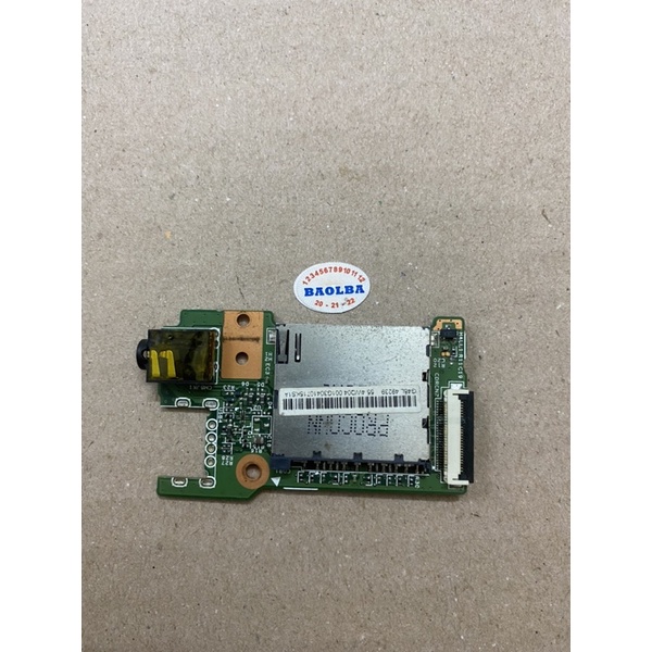 Board jack âm thanh và thẻ nhớ laptop Lenovo IdeaPad G580 G480 48.4SG05.011