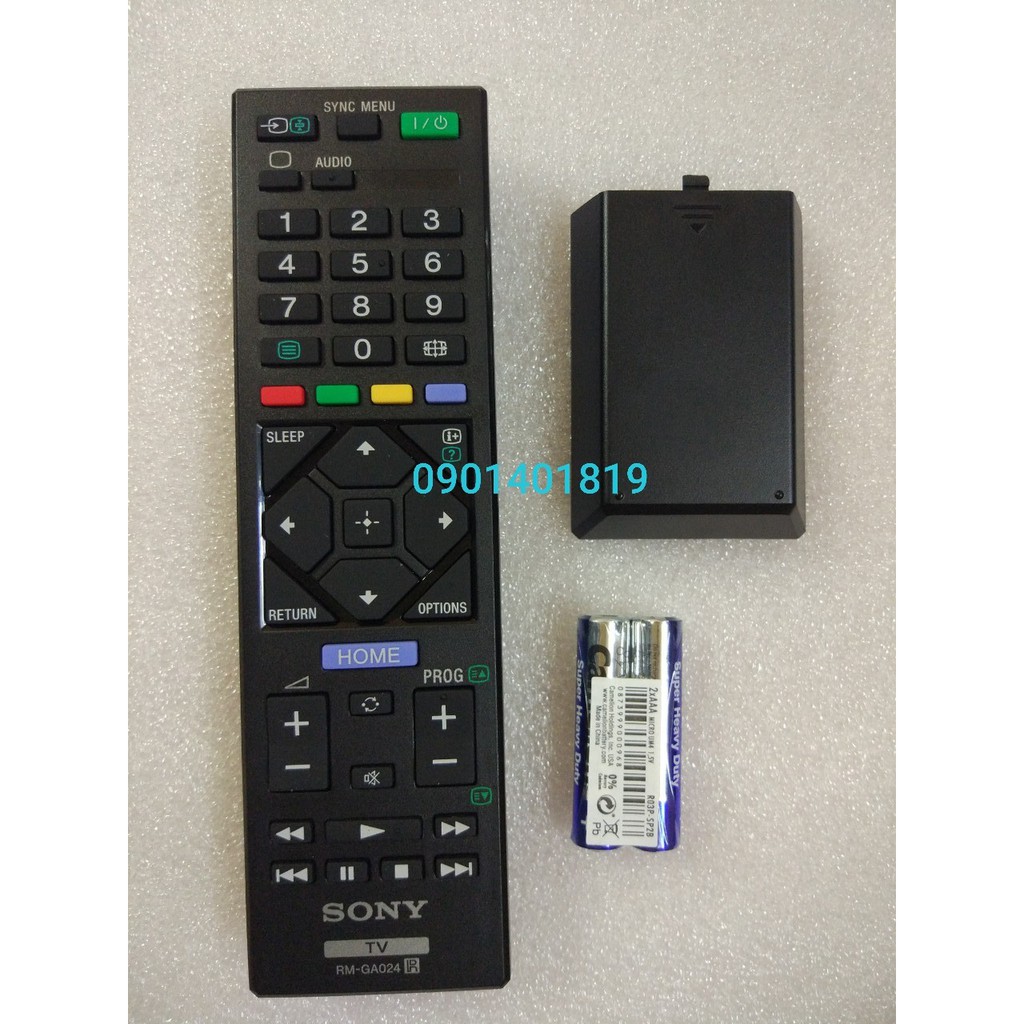 Điều Khiển Tivi Sony GA024 ( Hàng Chính Hãng Mới 100% )