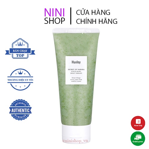 Mặt nạ tẩy tế bào chết nhẹ dịu Huxley Scrub Mask: Sweet Therapy 120ml