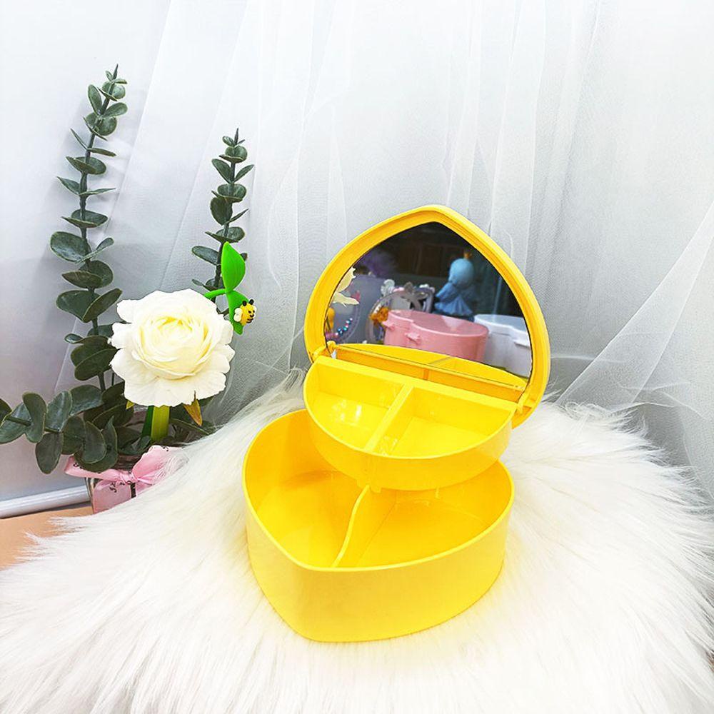 FORBETTER Hộp Đựng Trang Sức Hình Trái Tim Xinh Xắn