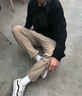 QUẦN BASIC PANTS KAKI ĐEN