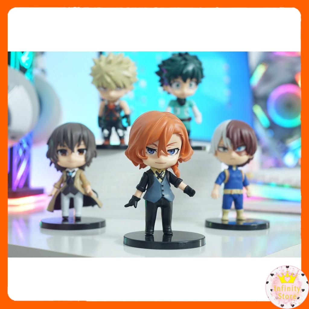 SET 5 MÔ HÌNH MY HERO ACADEMIA CHIBI 10CM INFINY DECOR