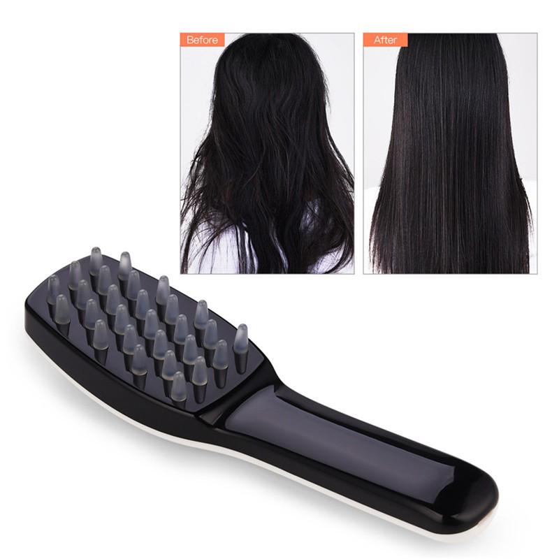Lược chải tóc massage da đầu CkeyiN có đèn chiếu sáng