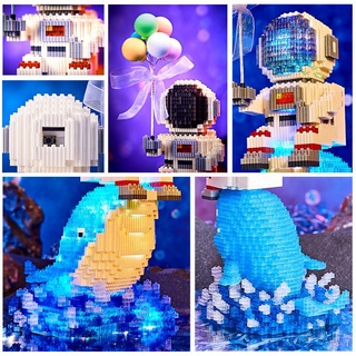 3D LEGO Baby's whale pilot maker