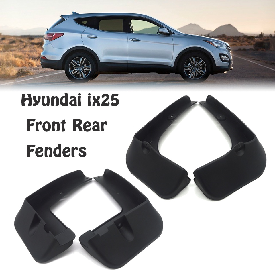 FENDER 1 Bộ Miếng Chắn Bùn Cho Hyundai Santa Fe 2013 2014 2015 2016-2018