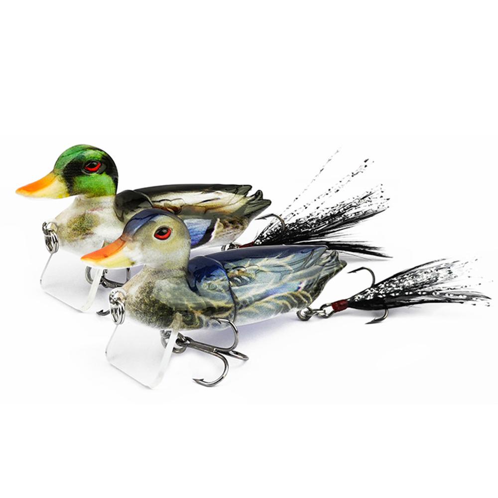 Mồi Câu Cá Nổi Nhiều Khớp Nối Kèm Móc Câu