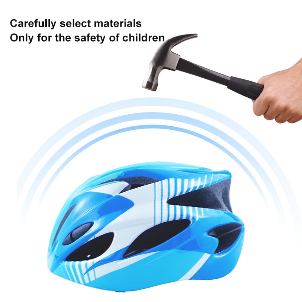 Mũ bảo hiểm siêu nhẹ thoáng khí cho bé 3-12 tuổi