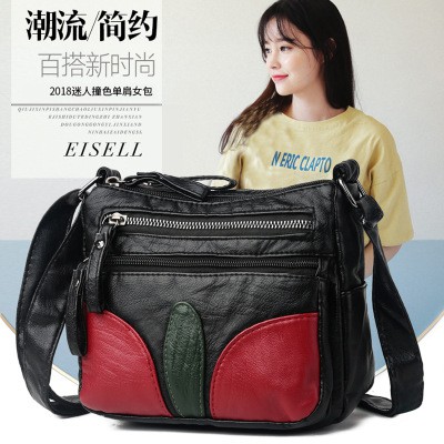 [Mã FAMAYWA2 giảm 10K đơn 50K] Túi Đeo Chéo - Túi Xách Tay Nữ Đỏ Đen Da Mềm Siêu Cấp - TDCND2 | BigBuy360 - bigbuy360.vn