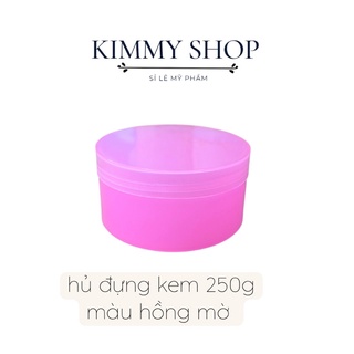 Hủ đựng kem 250g trong mờ