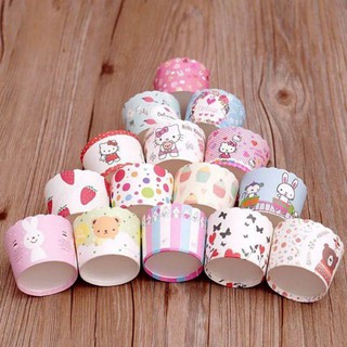 Lốc 50c Cup giấy cứng 5cm (nhiều mẫu)