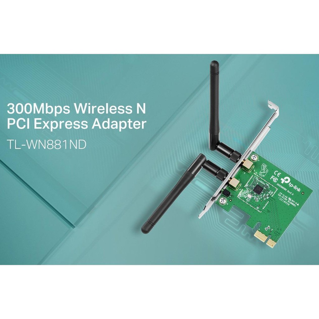 Card Thu Wifi TP-Link TL-WN881ND - Hàng Chính Hãng